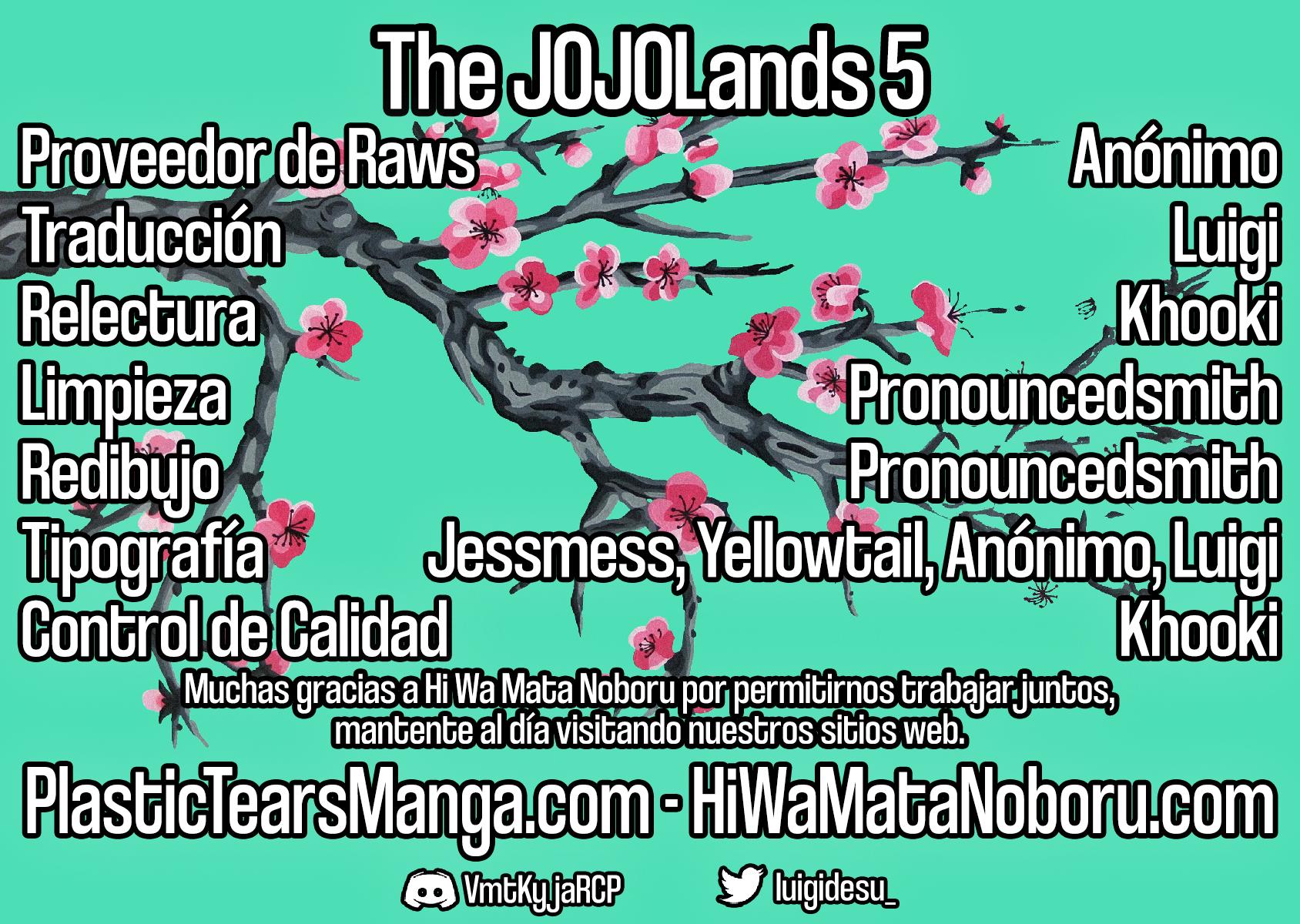 Read JoJo s Bizarre Adventure Part 9 The JOJOLands ES Manga Online