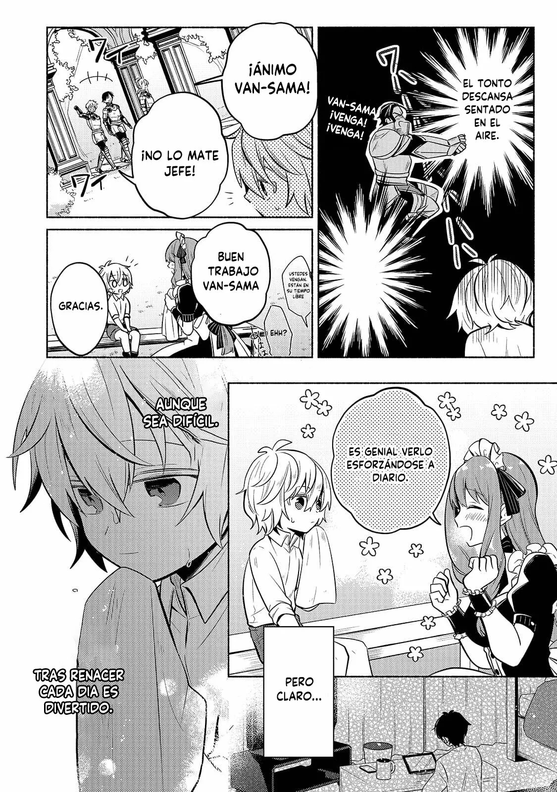 Read Okiraku Ryoushu no Tanoshii Ryouchi Bouei ES Manga Online