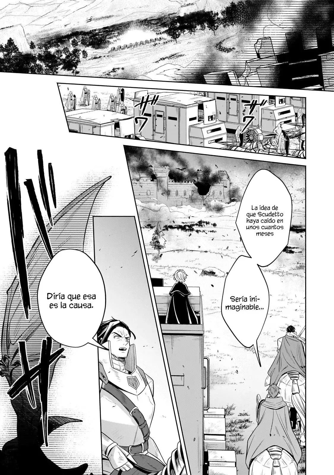 Read Okiraku Ryoushu no Tanoshii Ryouchi Bouei ES Manga Online